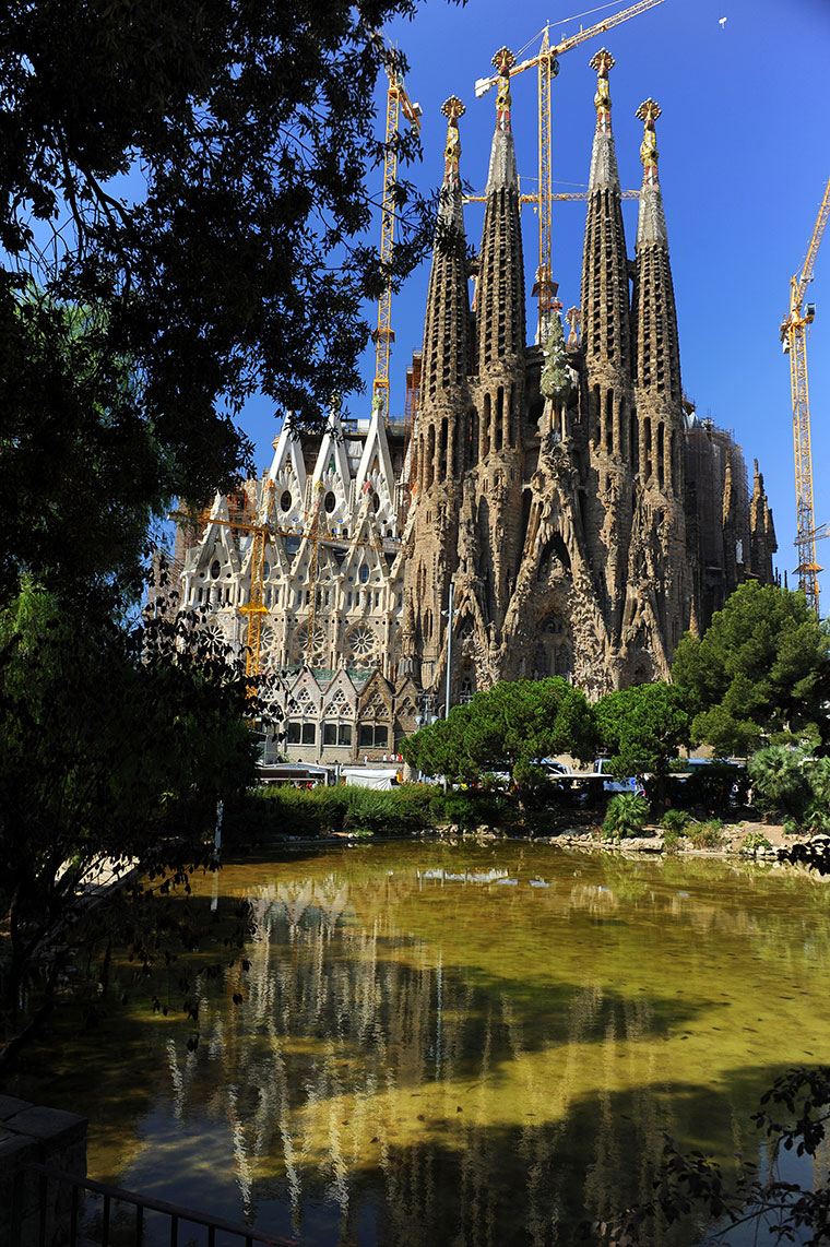 Sagrada Familia w Barcelonie