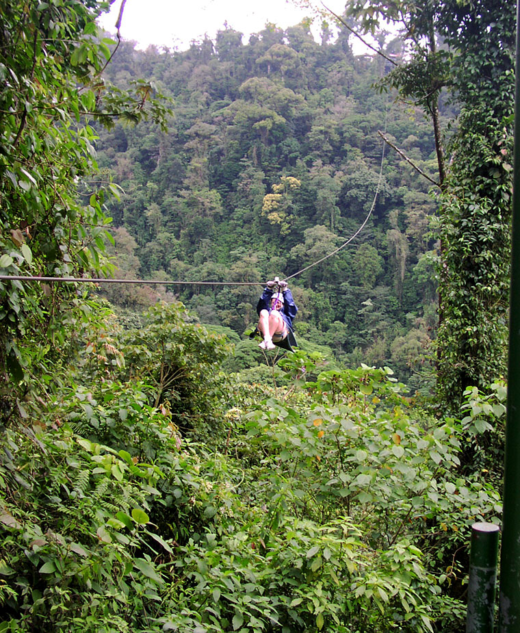Canopy Tours, Kostaryka