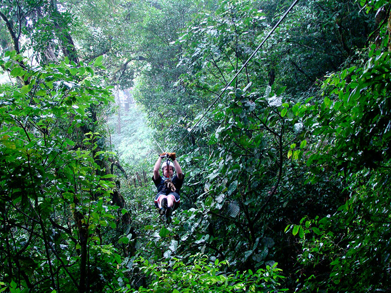 Canopy Tours, Kostaryka