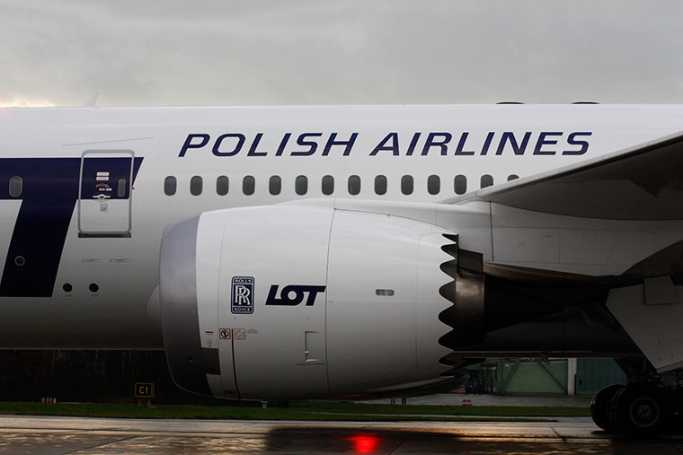 Boeing 787 Dreamliner, PLL LOT, Balice, Kraków
