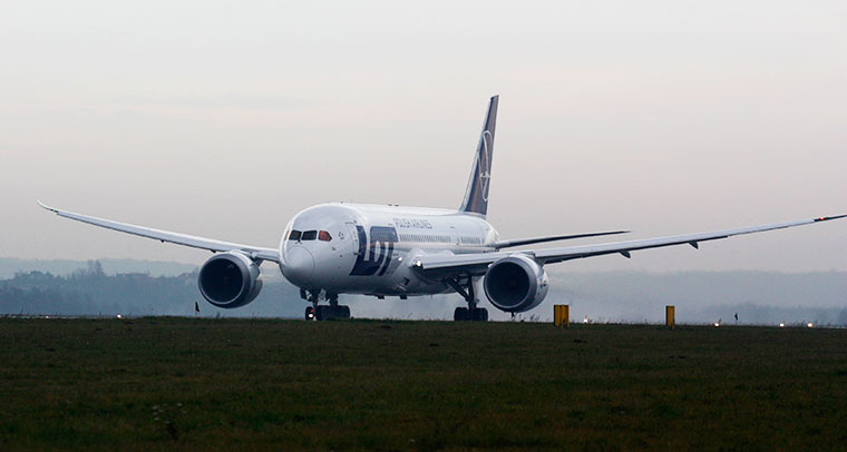 Boeing 787 Dreamliner, PLL LOT, Balice, Kraków