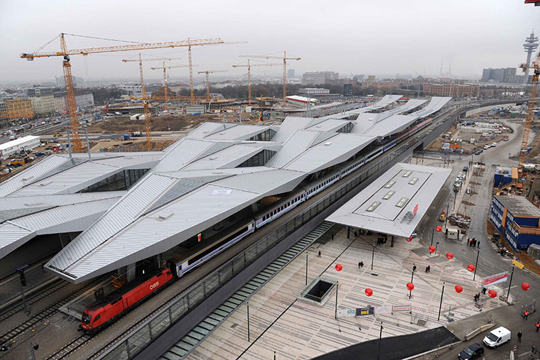 Dworzec główny Wien Hauptbahnhof