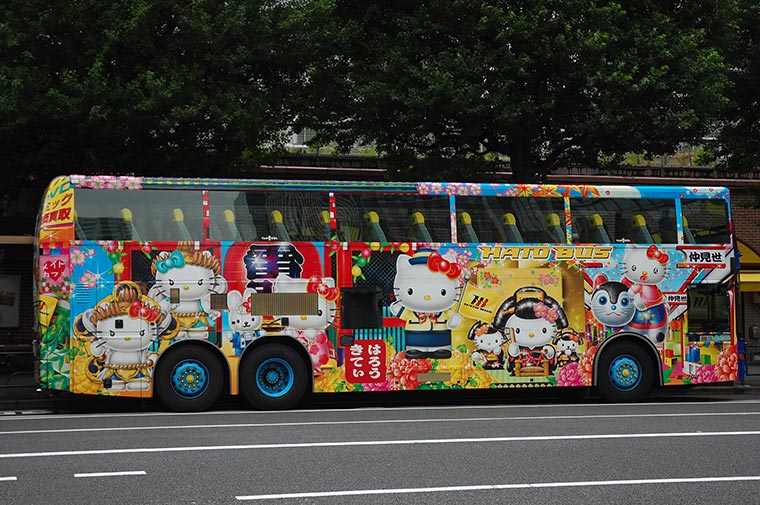 Autobus Hello Kitty, Tokio