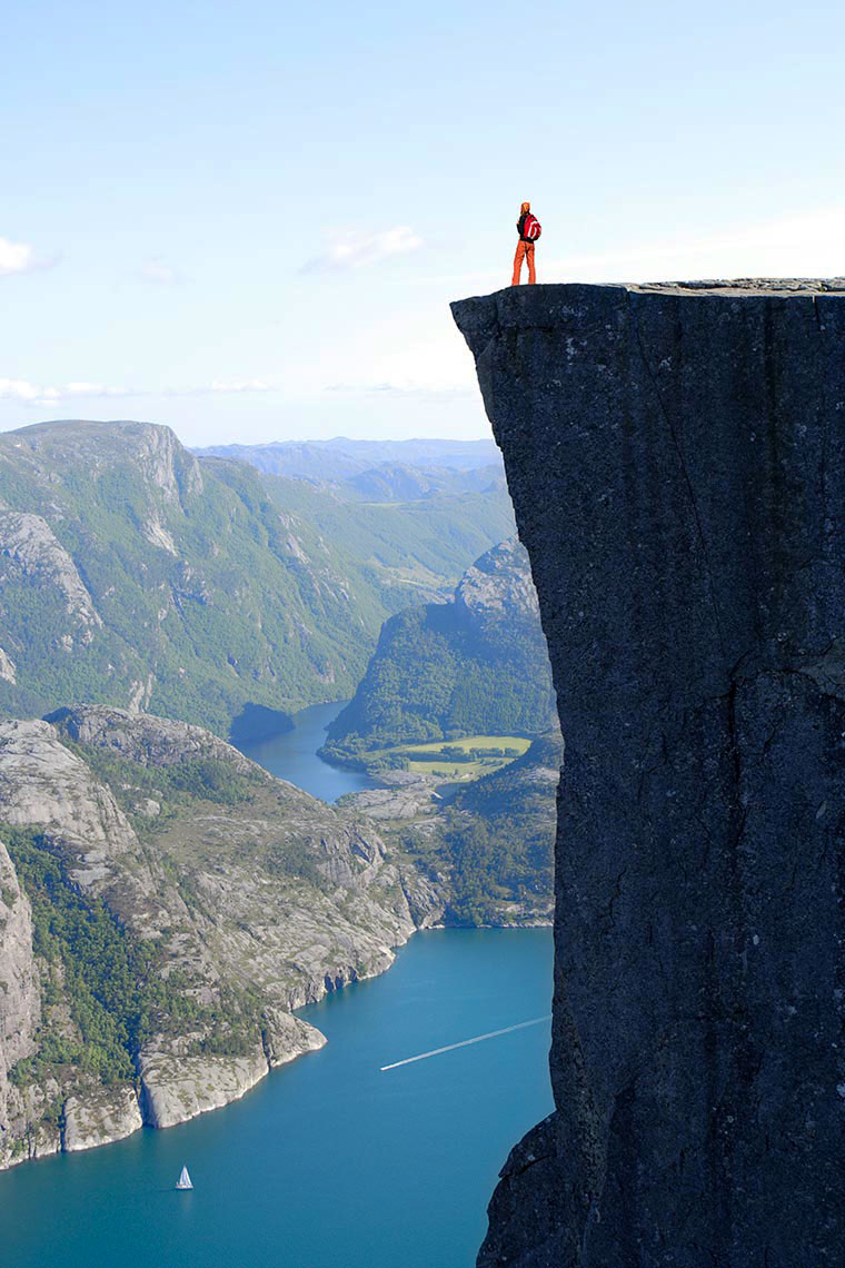 Preikestolen - Ambona, Norwegia