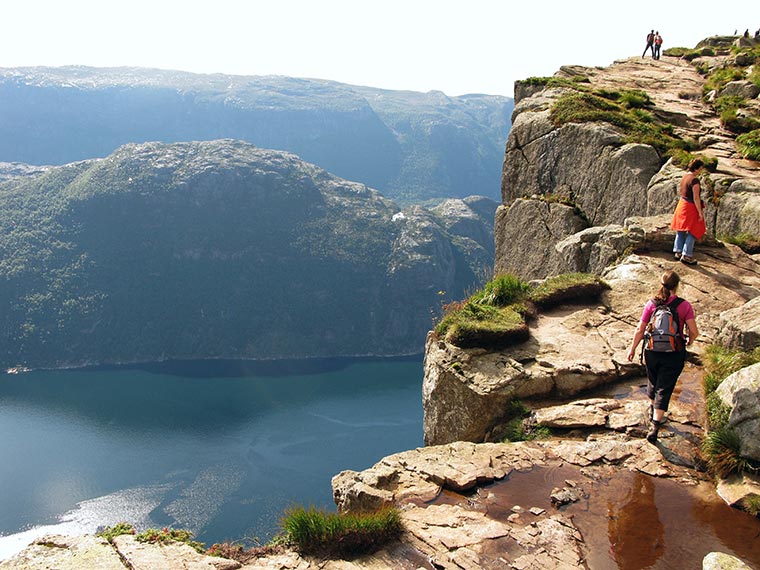 Preikestolen - Ambona, Norwegia