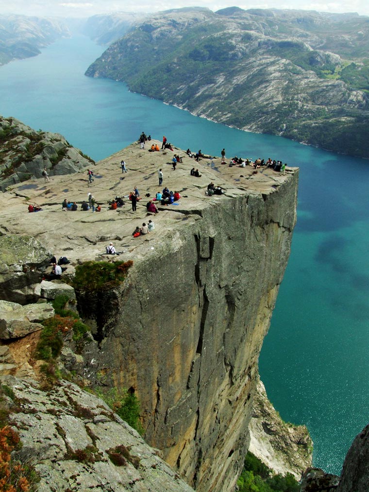 Preikestolen - Ambona, Norwegia
