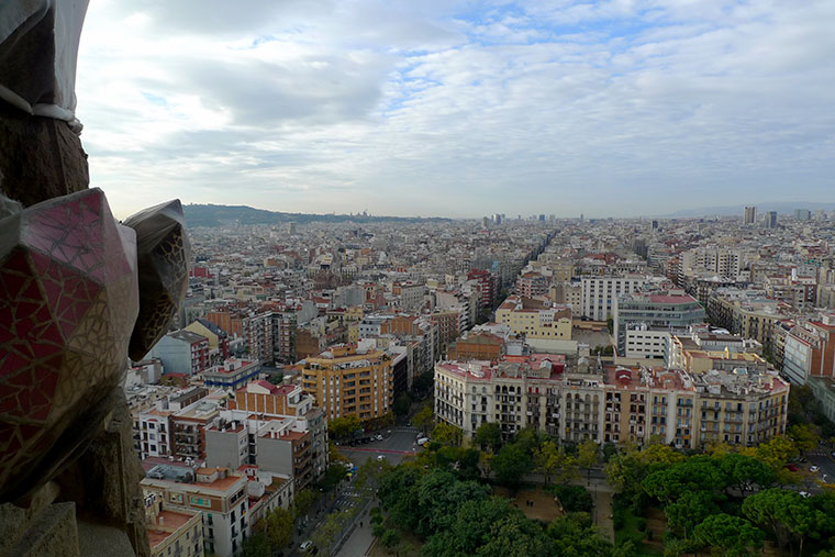 Sagrada Familia - jeden z symboli Barcelony, Hiszpania