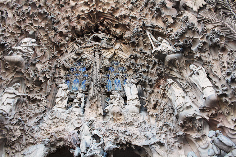 Sagrada Familia - jeden z symboli Barcelony, Hiszpania