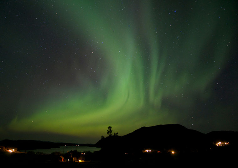 Aurora Borealis - zorza polarna, Norwegia