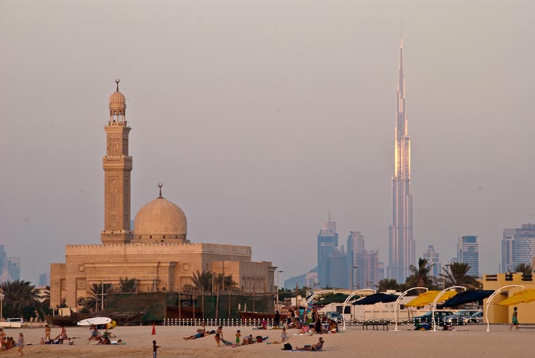 Burj Khalifa w Dubaju, Zjednoczone Emiraty Arabskie