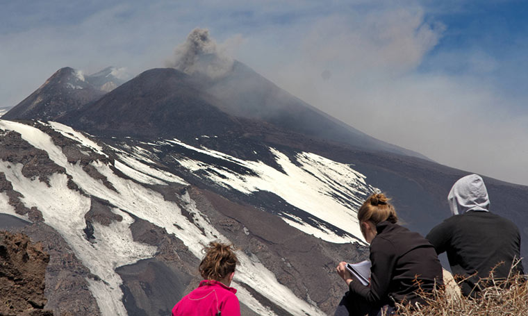 Wulkan Etna, Włochy