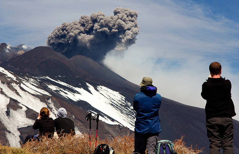 Wulkan Etna, Włochy