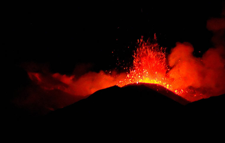 Wulkan Etna, Włochy