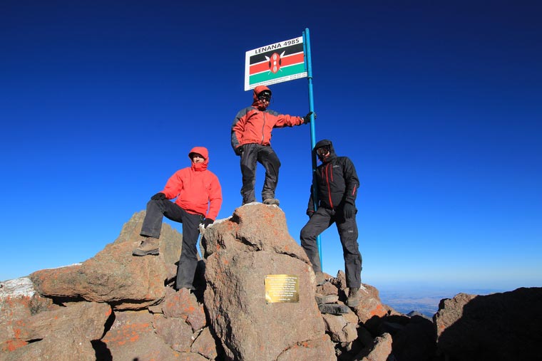 Kenia, Mount Kenya (Pt.Lenana) - 4985 m n.p.m.